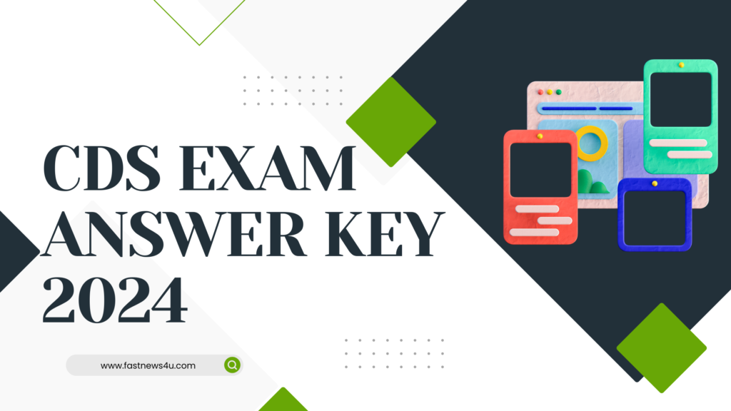 CDS ANSWER KEY 2024