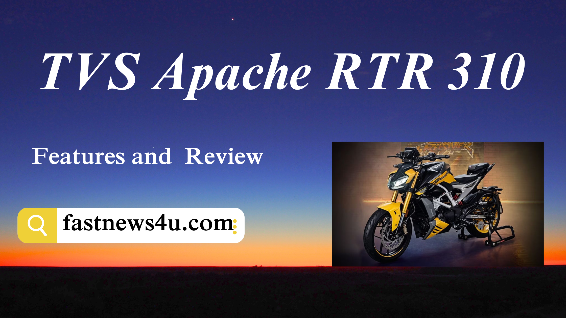 TVS Apache RTR 310